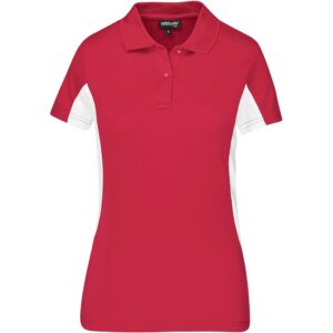 Ladies Crest Golf Shirt - Khaki