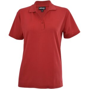 Ladies Nautilus Golf Shirt - Red
