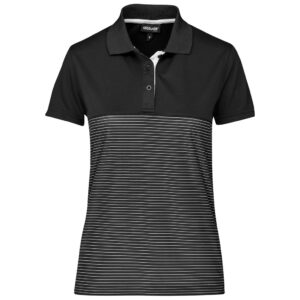 Ladies Mitica Golf Shirt - Black