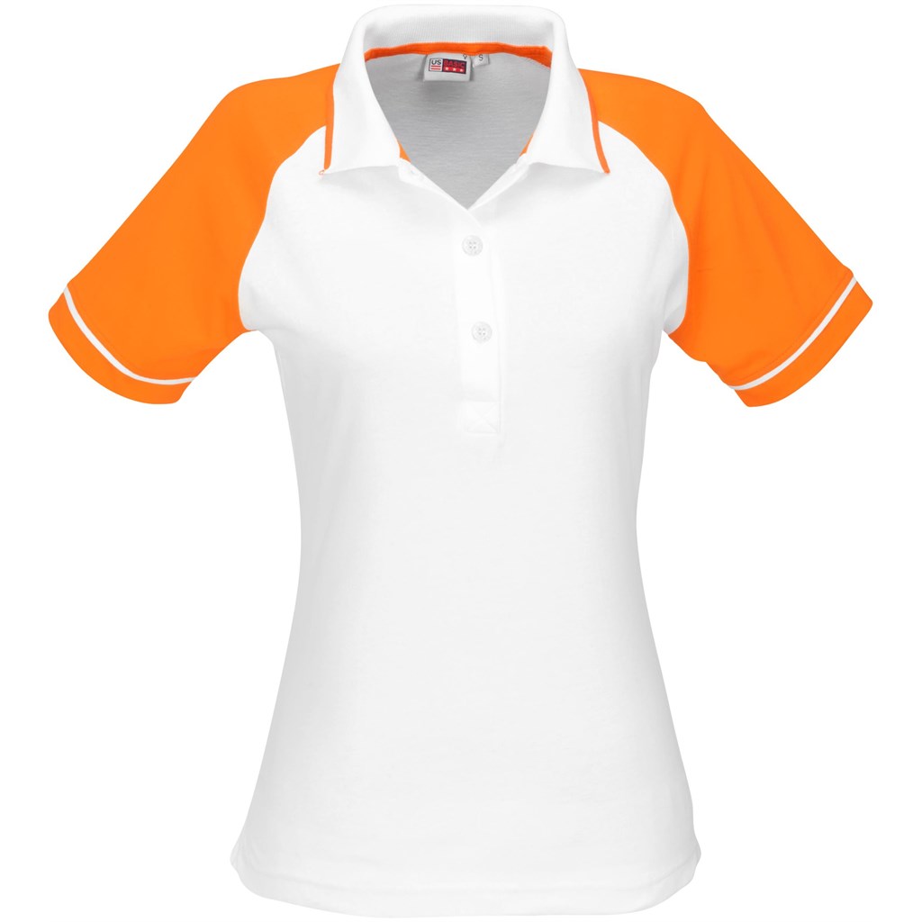 Ladies Verge Golf Shirt - Red