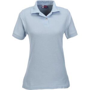 Ladies Cambridge Golf Shirt - Black Red