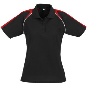 Ladies Victory Golf Shirt - Red