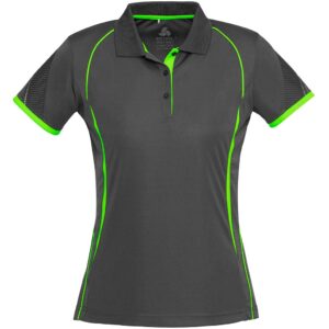 Ladies Score Golf Shirt - Orange