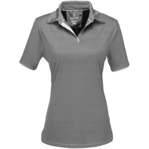Ladies Rival Golf Shirt - Grey Lime