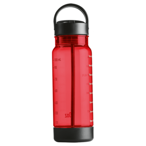 1L Torrent Water Bottle With Straw