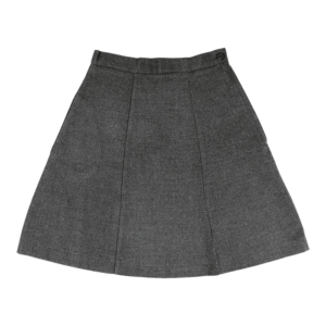 Girls Panelled School Skirt
