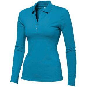Ladies Michigan Golf Shirt - Red