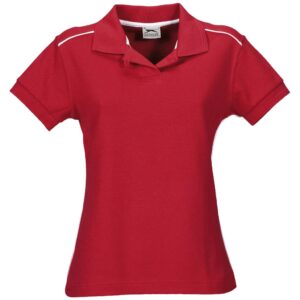 Ladies Caliber Golf Shirt - Black