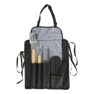 Apron With Bbq Set