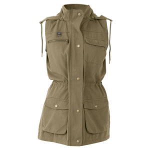 Heritage Sleeveless Utility Jacket Ladies